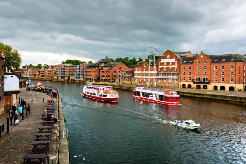 The Riverside At Woodsmill Quay With Parking Йорк Екстер'єр фото
